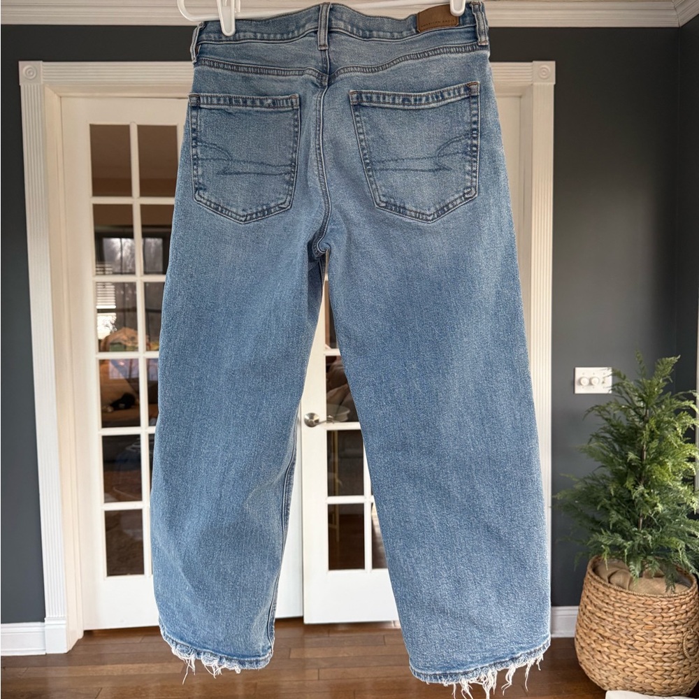 American Eagle Outfitters Stovepipe Jeans size 2 extra short - Picture 2 of 4